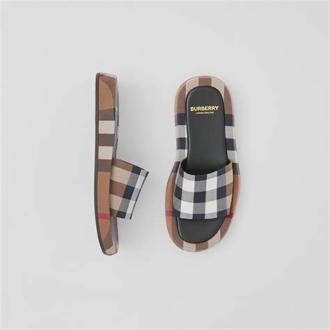 burberry slides buckle|Burberry slides for women.